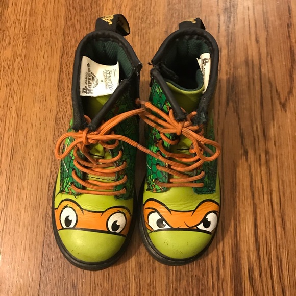 Dr. Martens Other - Dr. Marten Teenage Mutant Ninja Turtle Mikey Boots